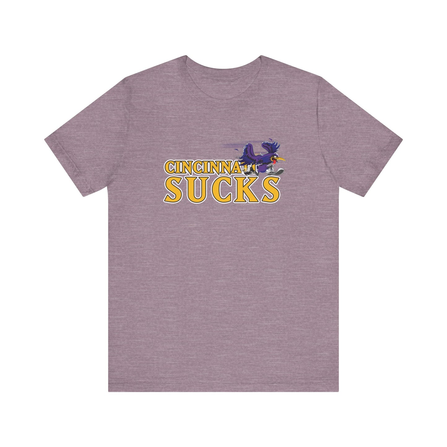 Cincinnati Sucks (for Baltimore fans) - Unisex Jersey Short Sleeve Tee