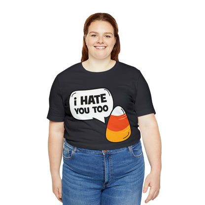 Candy Corn Halloween - Unisex Jersey Short Sleeve Tee