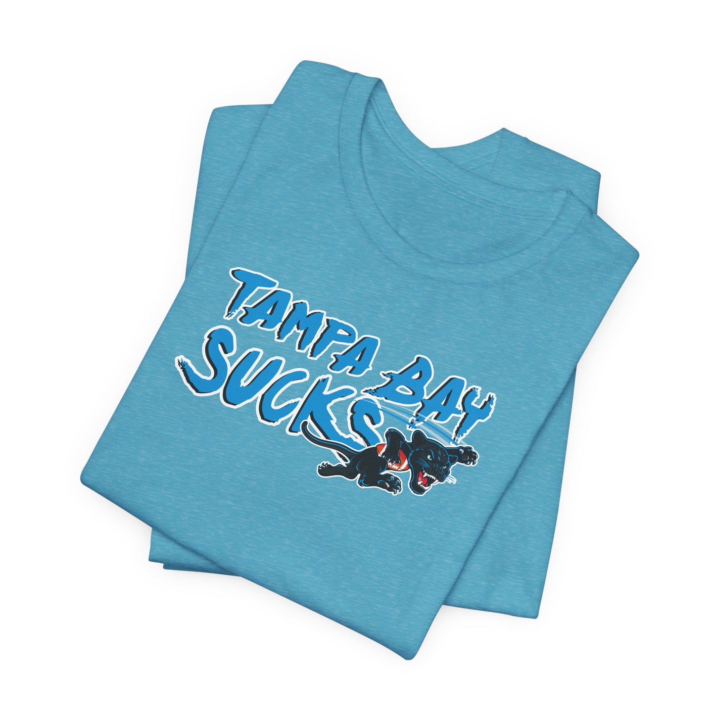 Tampa Bay Sucks (for Carolina fans) - Unisex Jersey Short Sleeve Tee