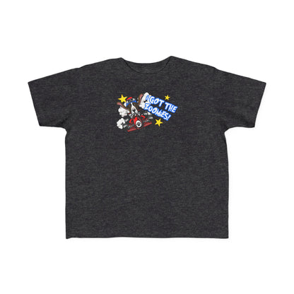 'I Got The Zoomies' Basset Hound In A Racecar - Toddler Tee