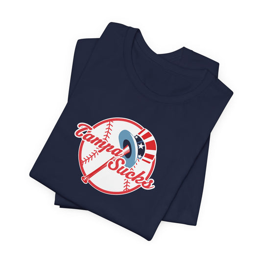 Tampa Bay Sucks (for NYC fans) - Unisex Jersey Short Sleeve Tee
