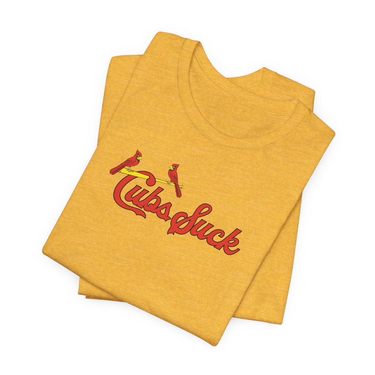 Cubs Suck (for St. Louis fans) - Unisex Jersey Short Sleeve Tee