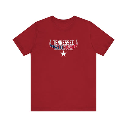 That Nashville Team Sux (for Houston fans) - Unisex Jersey Short Sleeve Tee