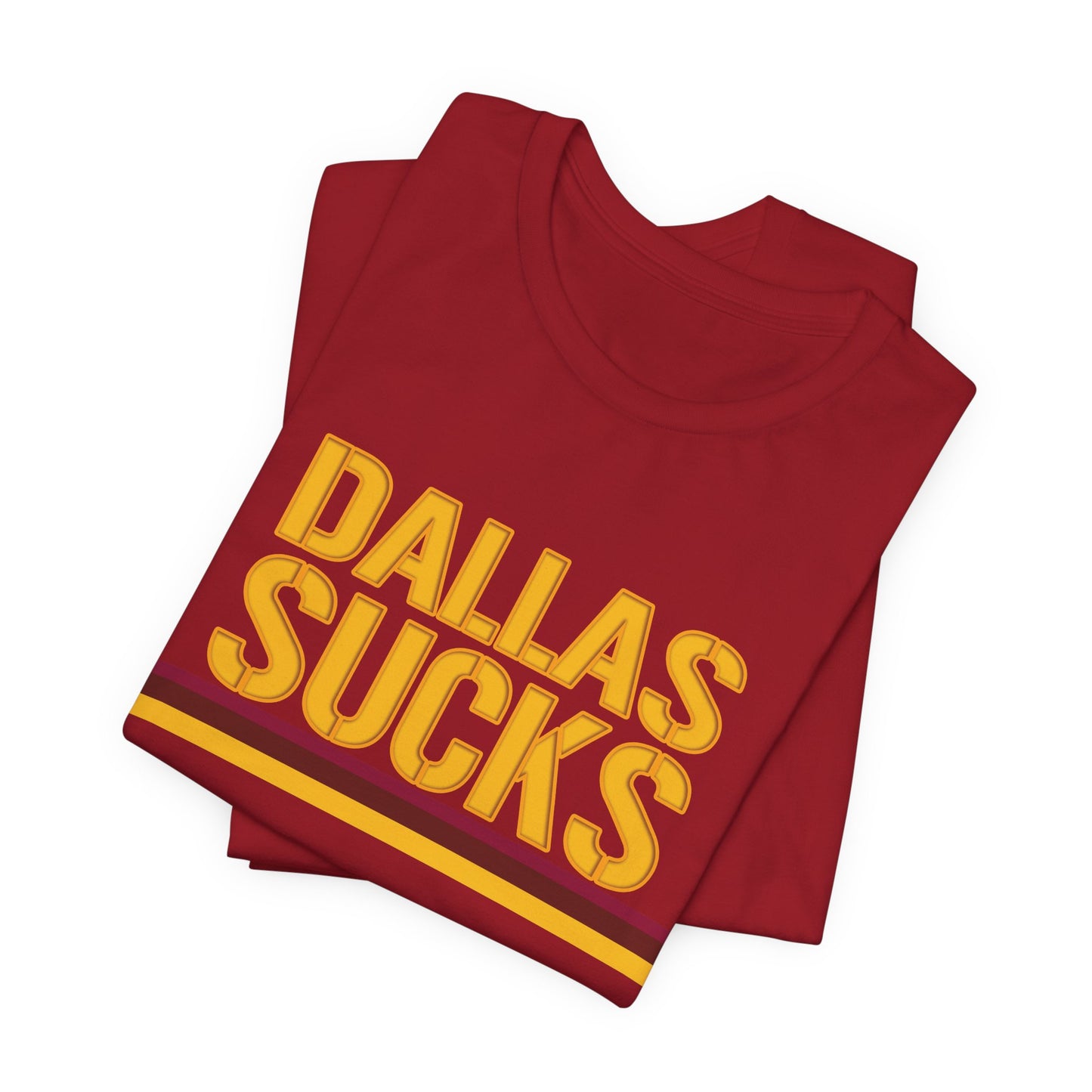 Cowboyz Suck! (for DC fans) - Unisex Jersey Short Sleeve Tee