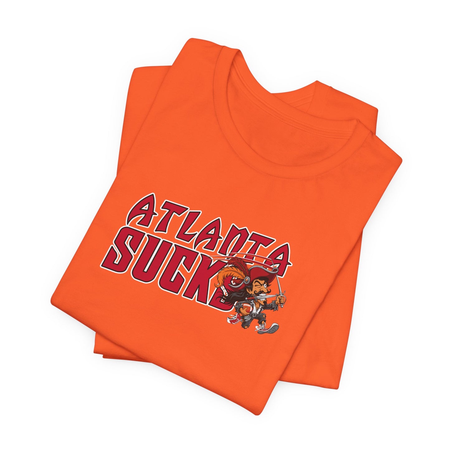 Atlanta Sucks (for Tampa Bay fans) - Unisex Jersey Short Sleeve Tee
