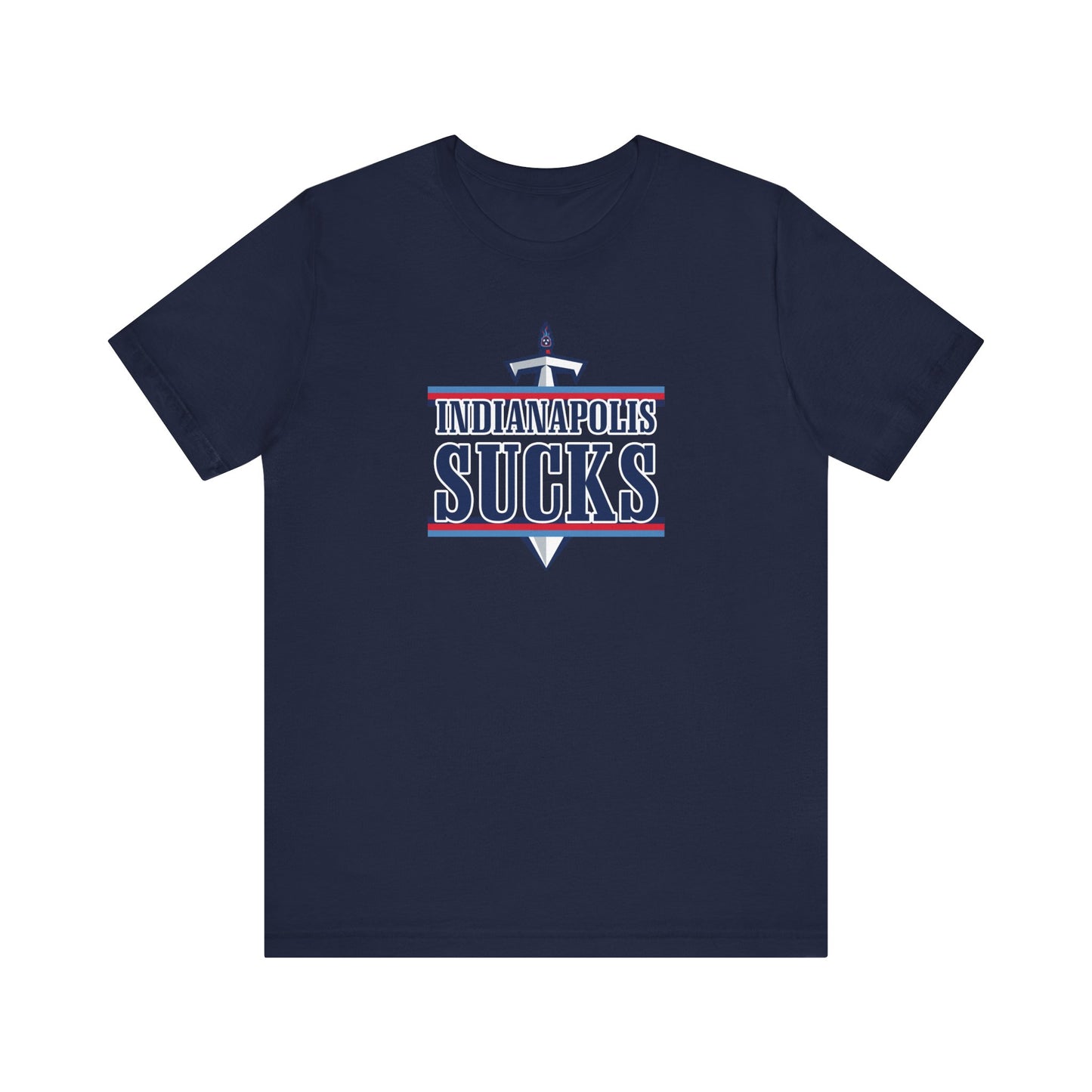 Indianapolis Suck (for Tennessee fans) - Unisex Jersey Short Sleeve Tee