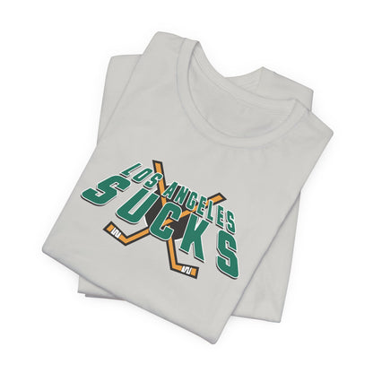 I Hate L.A. (for Anaheim fans) - Unisex Jersey Short Sleeve Tee