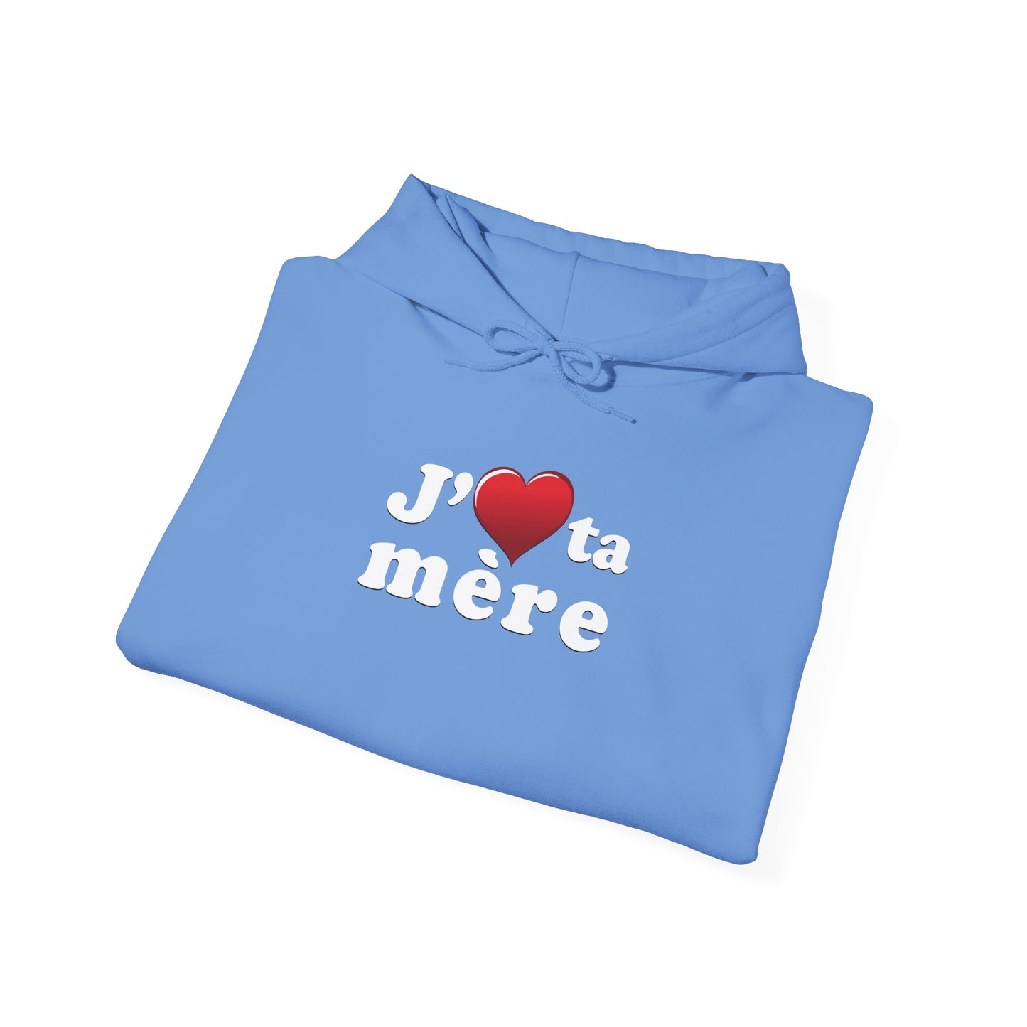 J' ♥ te mère - Unisex Heavy Blend™ Hooded Sweatshirt