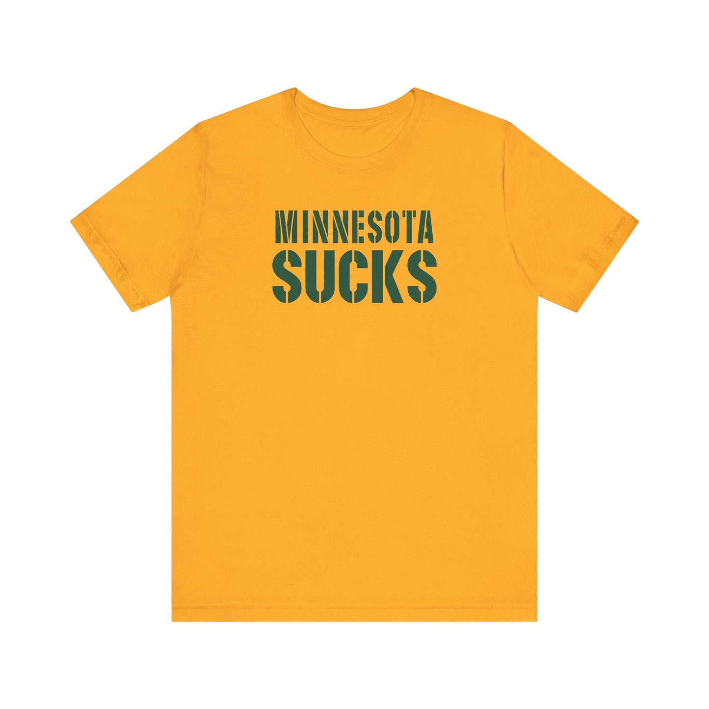 Minnesota Sux! (for Green Bay fans) - Unisex Jersey Short Sleeve Tee