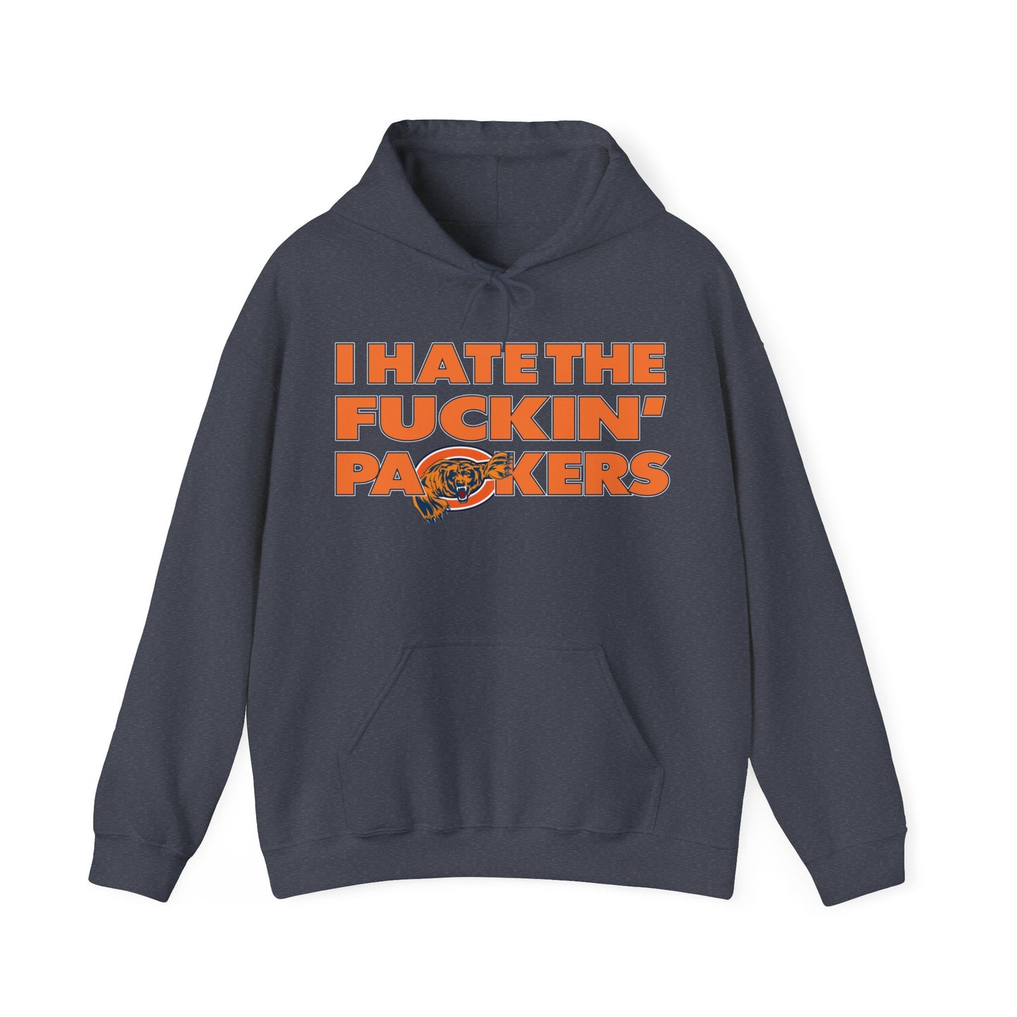 I Hate The Pack (Chicago Fan) - Unisex Heavy Blend™ Hooded Sweatshirt