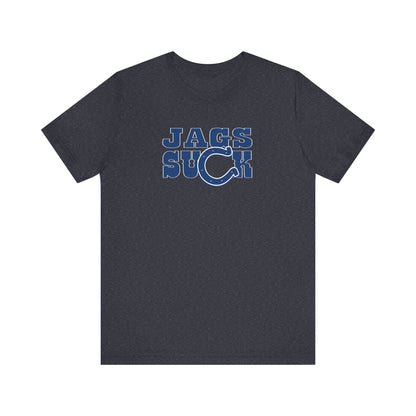 Jacksonville Sux (for Indianapolis fans) - Unisex Jersey Short Sleeve Tee