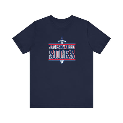 Jaxon Ville Sux (for Tennessee fans) - Unisex Jersey Short Sleeve Tee