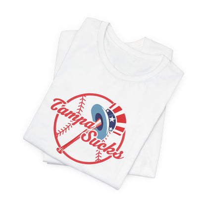 Tampa Bay Sucks (for NYC fans) - Unisex Jersey Short Sleeve Tee