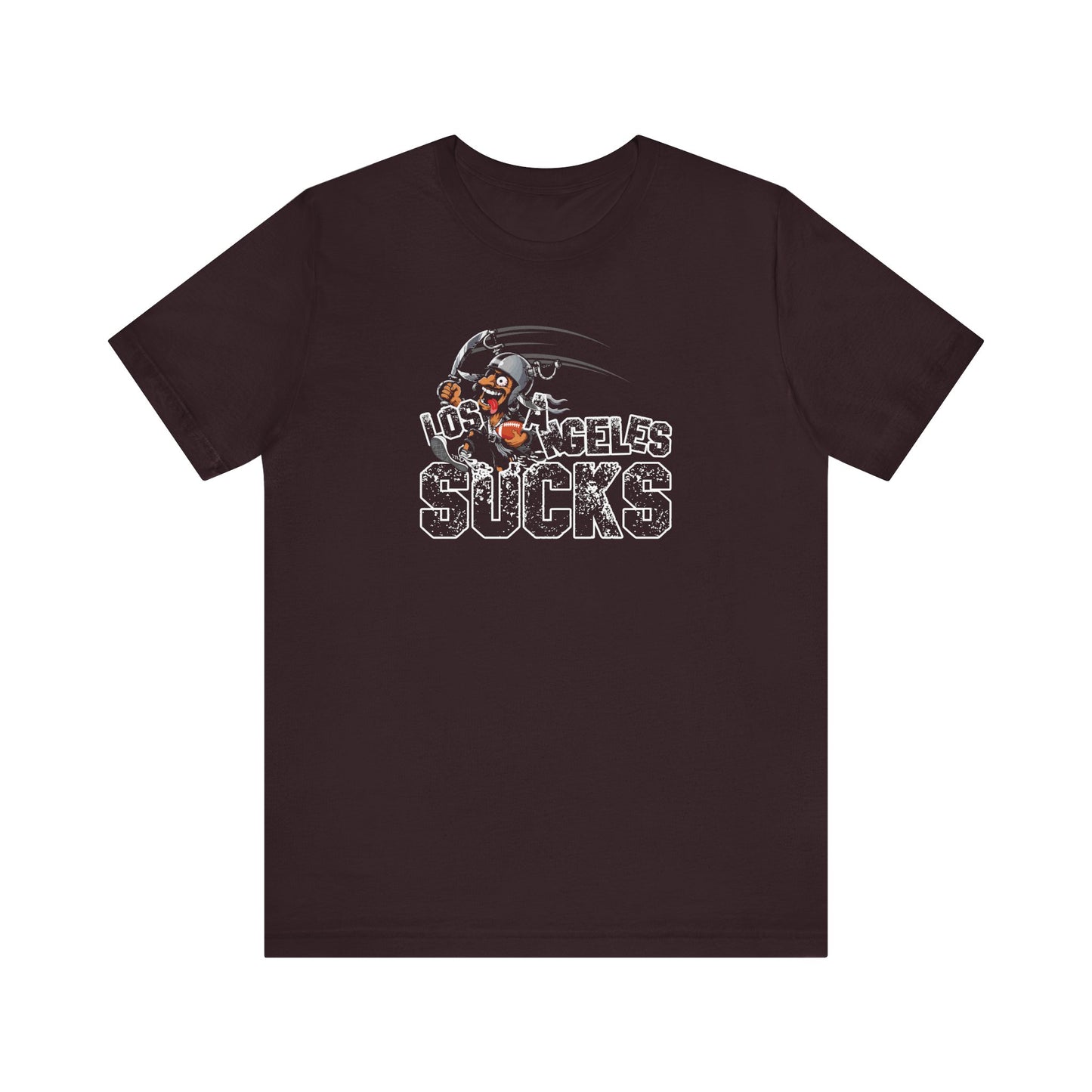 L.A. sux (for Las Vegas fans) - Unisex Jersey Short Sleeve Tee