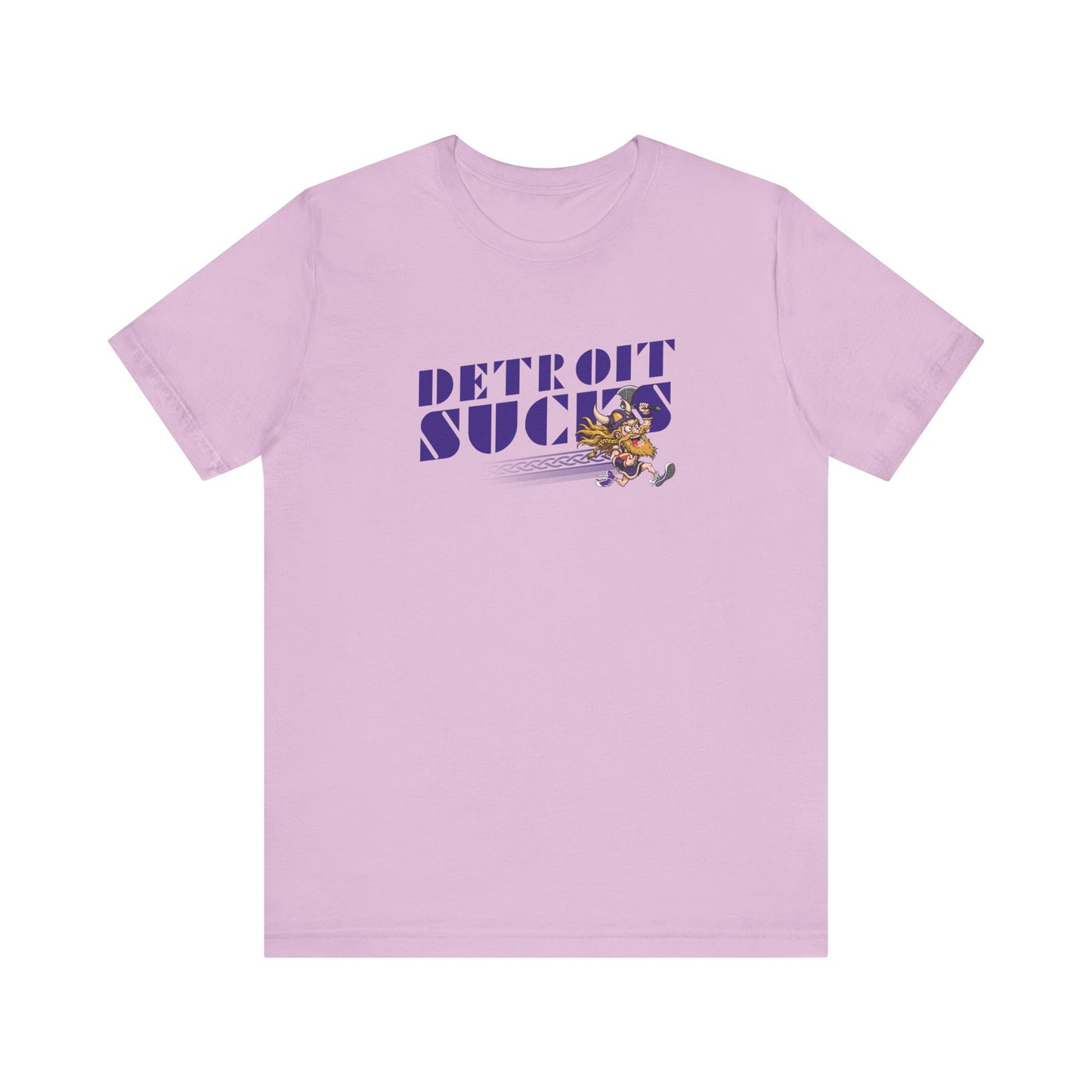 Detroit Sucks (for Minnesota fans) - Unisex Jersey Short Sleeve Tee