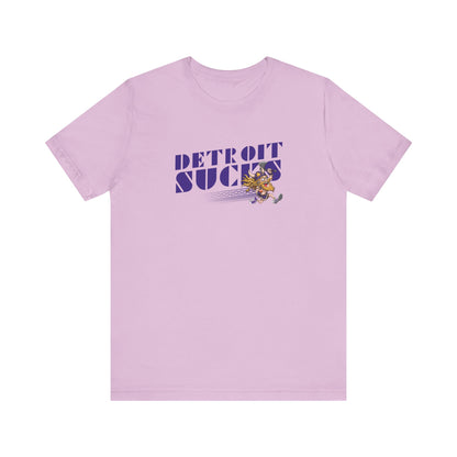Detroit Sucks (for Minnesota fans) - Unisex Jersey Short Sleeve Tee