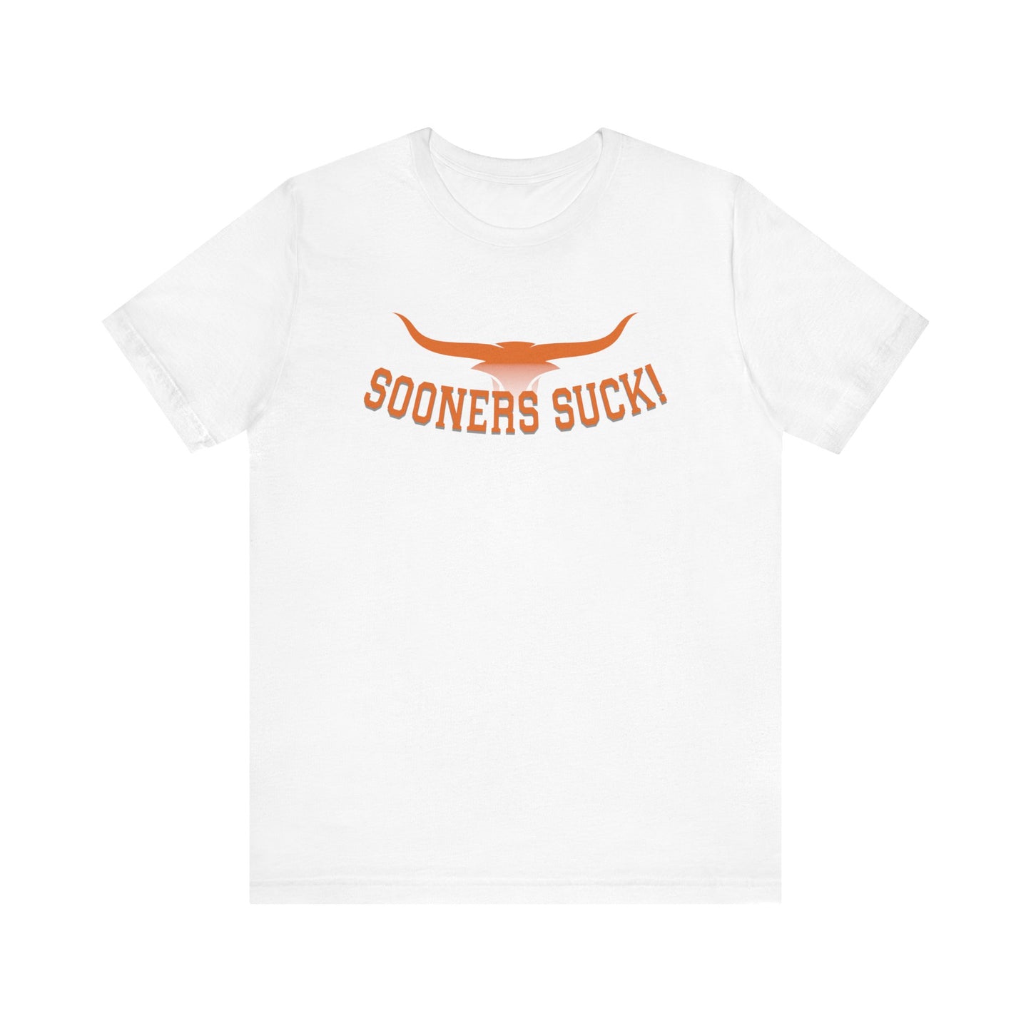 Okies Suck (for Longhorn fans) - Unisex Jersey Short Sleeve Tee