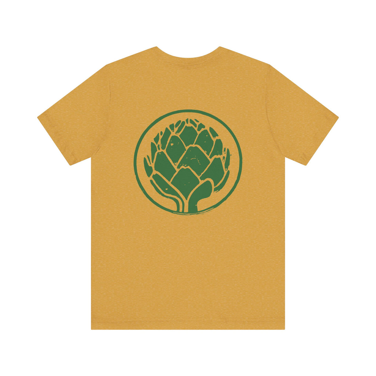 I Heartichoke Castroville (front & back version) - Unisex Jersey Short Sleeve Tee