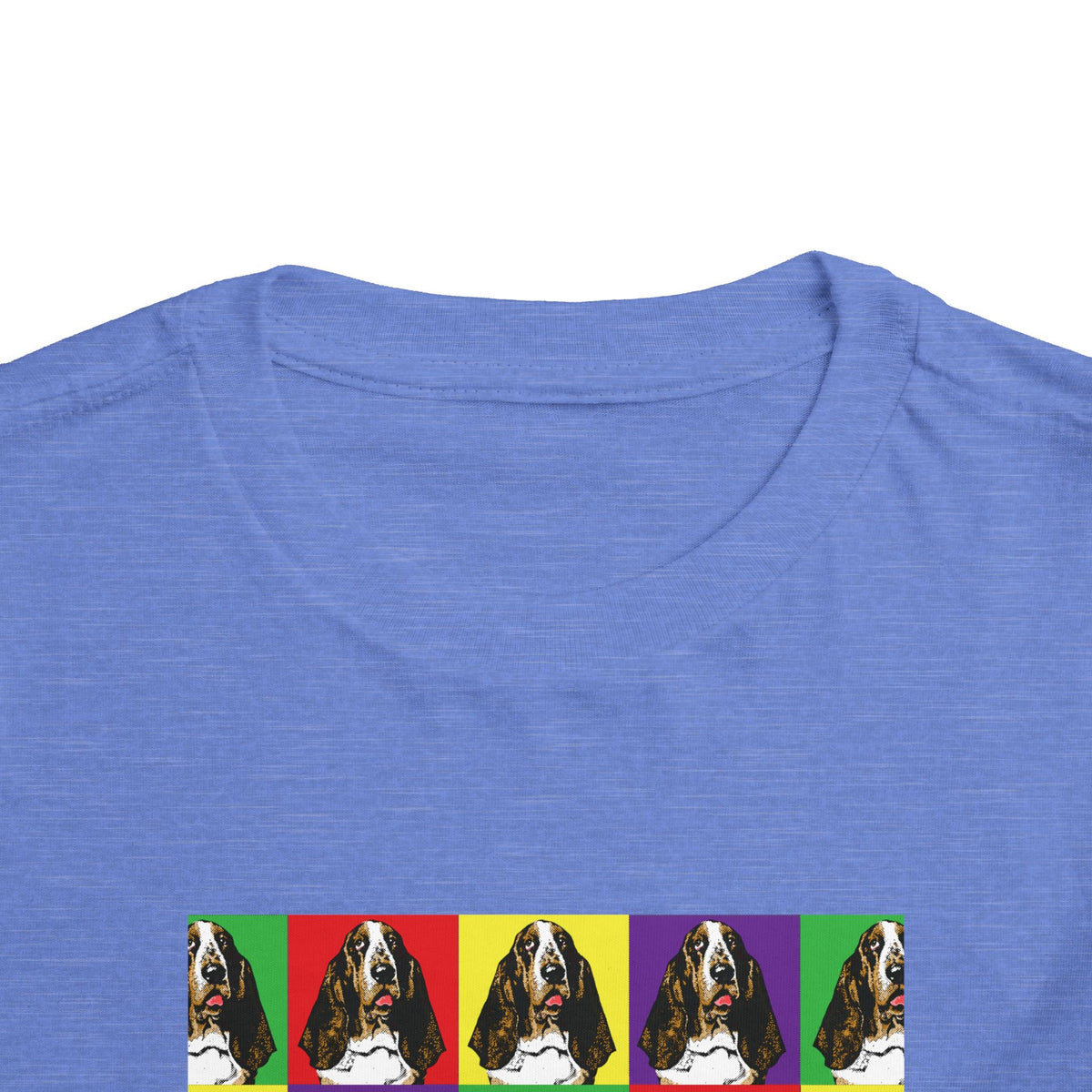 Basset Hound Pop Art - Toddler Tee