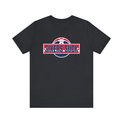 6ers Suck (for DC fans) - Unisex Jersey Short Sleeve Tee