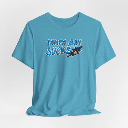 Tampa Bay Sucks (for Carolina fans) - Unisex Jersey Short Sleeve Tee