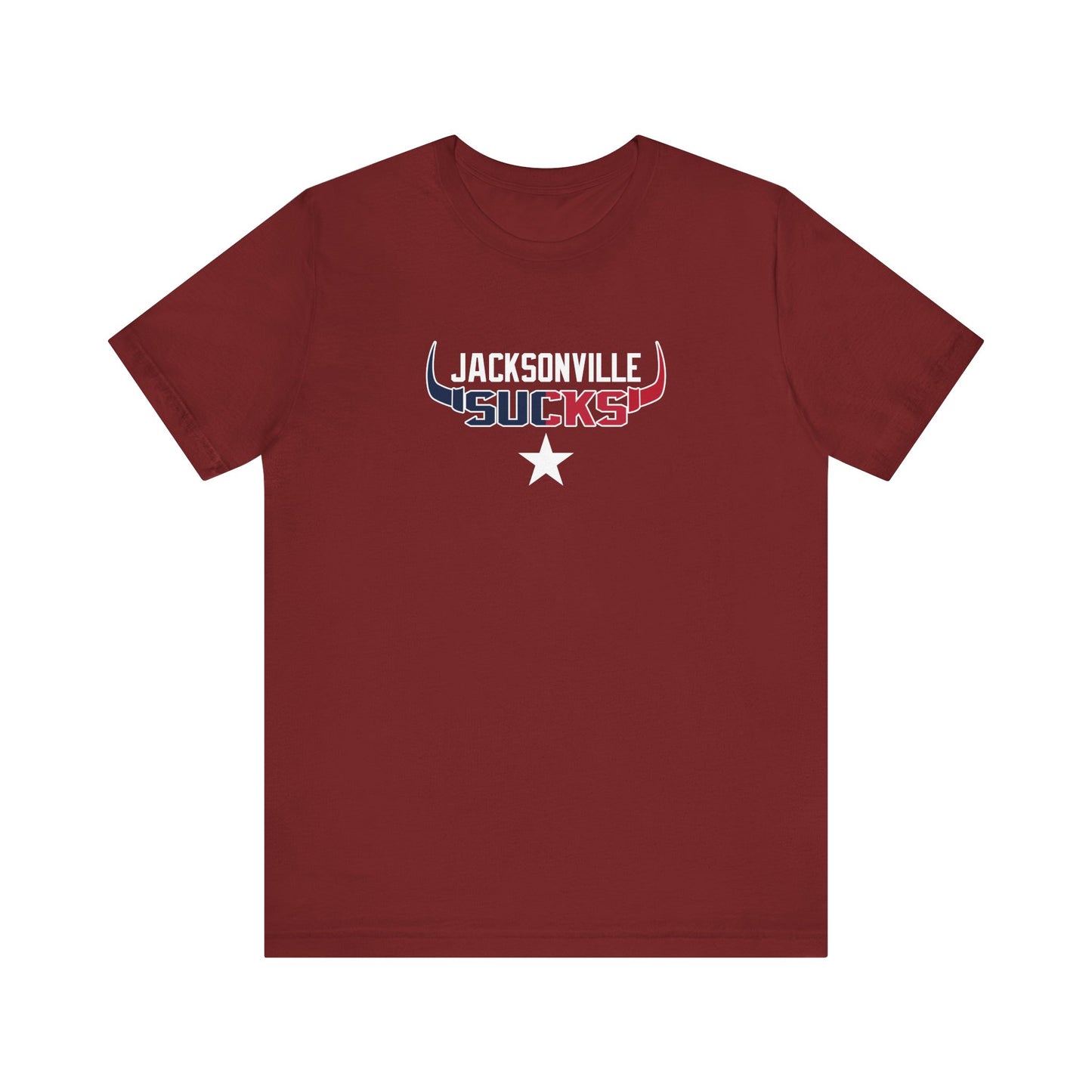 Jax Sux (for Houston fans) - Unisex Jersey Short Sleeve Tee