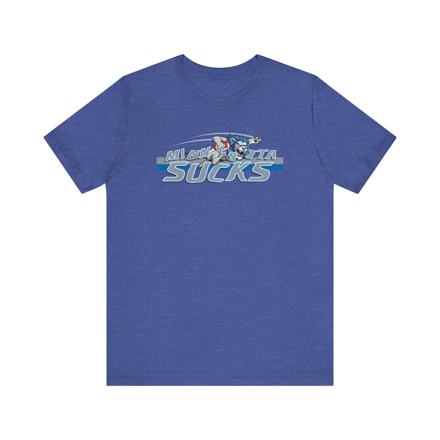 Minnesota Sux (for Detroit fans) - Unisex Jersey Short Sleeve Tee