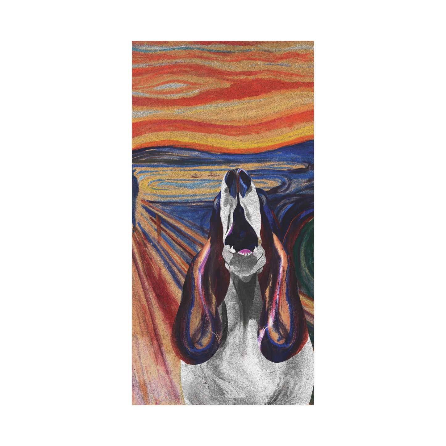The Howl (The Scream, Basset Hound Parody) - Perfect for Animal Lovers