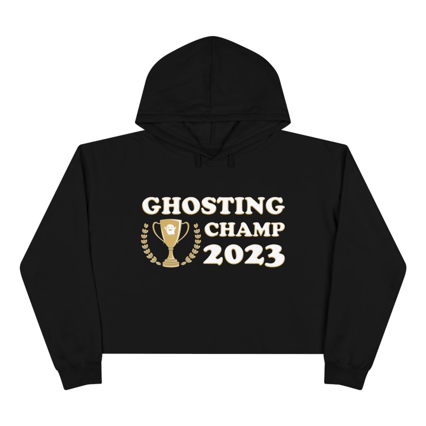 Ghosting Champ 2023 - Crop Hoodie
