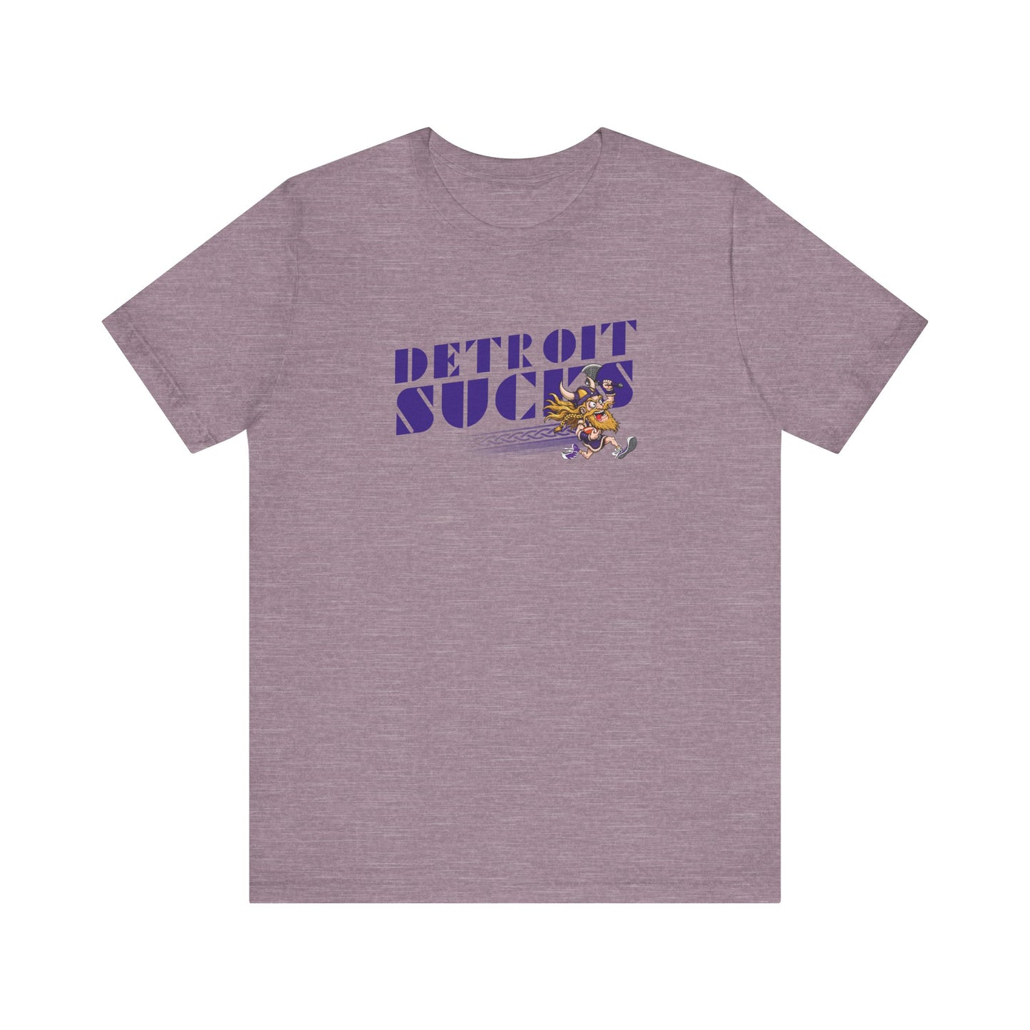 Detroit Sucks (for Minnesota fans) - Unisex Jersey Short Sleeve Tee