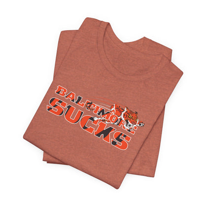I Hate Baltimore (for Cincy fans) - Unisex Jersey Short Sleeve Tee