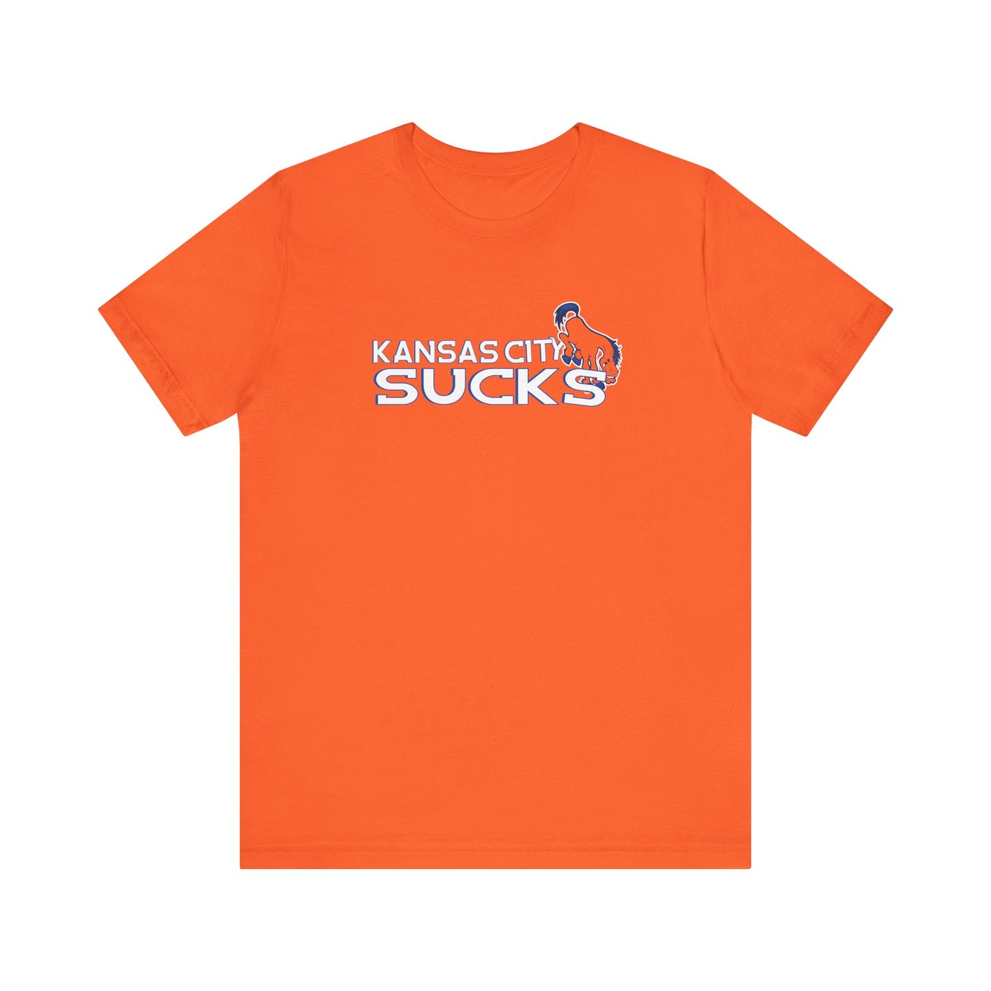 I Hate Kansas City (for Denver fans) - Unisex Jersey Short Sleeve Tee