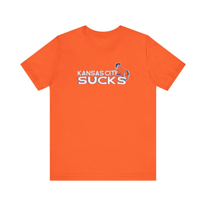 I Hate Kansas City (for Denver fans) - Unisex Jersey Short Sleeve Tee