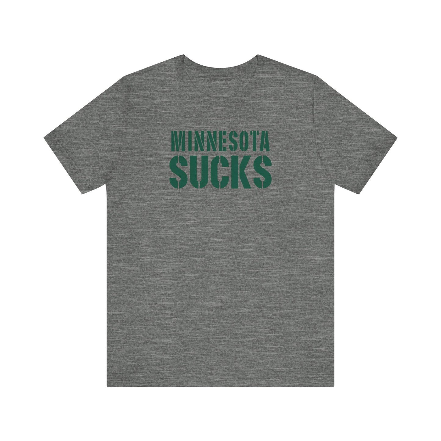 Minnesota Sux! (for Green Bay fans) - Unisex Jersey Short Sleeve Tee