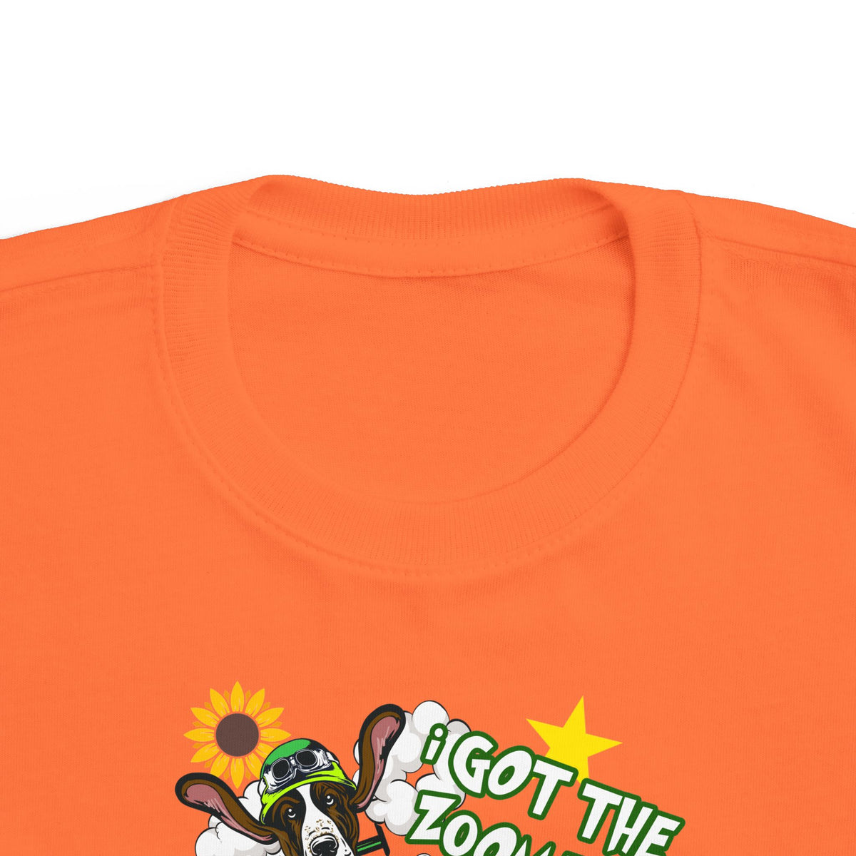 'I Got The Zoomies' Basset Hound In A Racecar - Toddler Tee