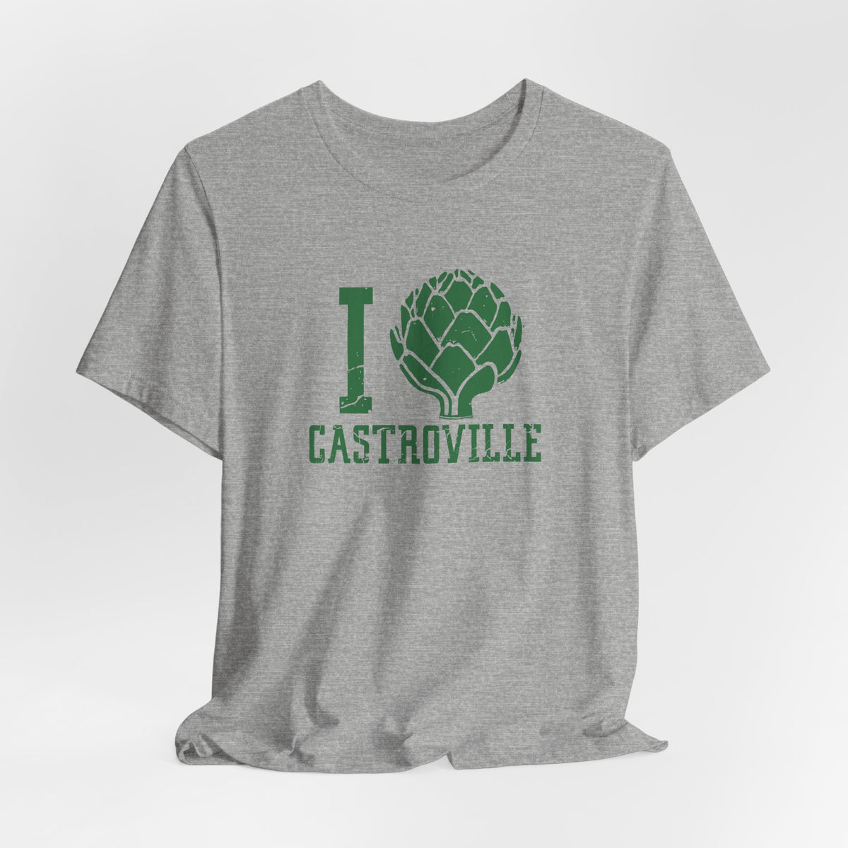 I Heartichoke Castroville (front only) - Unisex Jersey Short Sleeve Tee