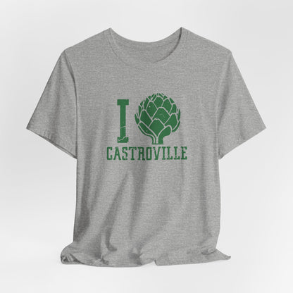 I Heartichoke Castroville (front only) - Unisex Jersey Short Sleeve Tee