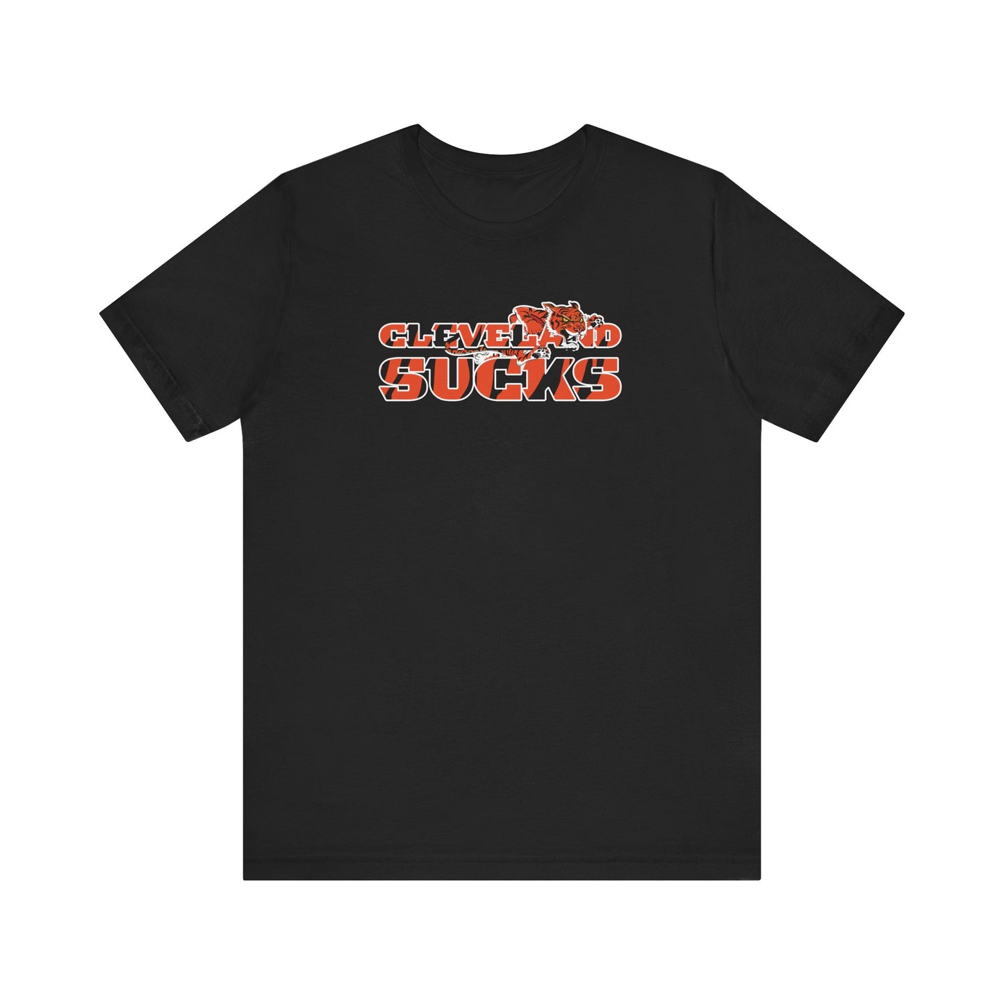 Cleveland Sucks, Doesn't Even Know Colors (for Cincinnati fans) - Unisex Jersey Short Sleeve Tee