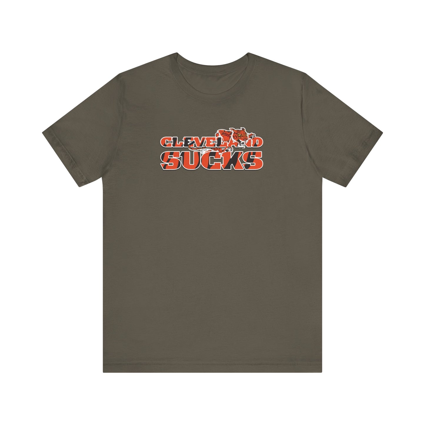 Cleveland Sucks, Doesn't Even Know Colors (for Cincinnati fans) - Unisex Jersey Short Sleeve Tee