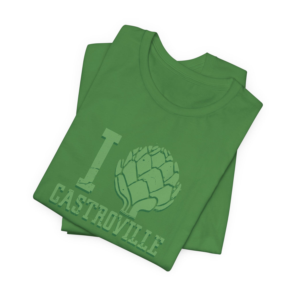 I Heartichoke Castroville (front only) - Unisex Jersey Short Sleeve Tee