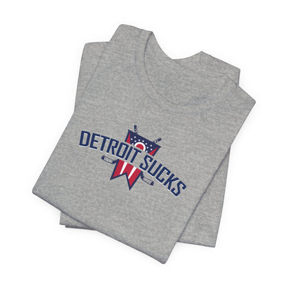 Detroit Sucks (for Columbus fans) - Unisex Jersey Short Sleeve Tee