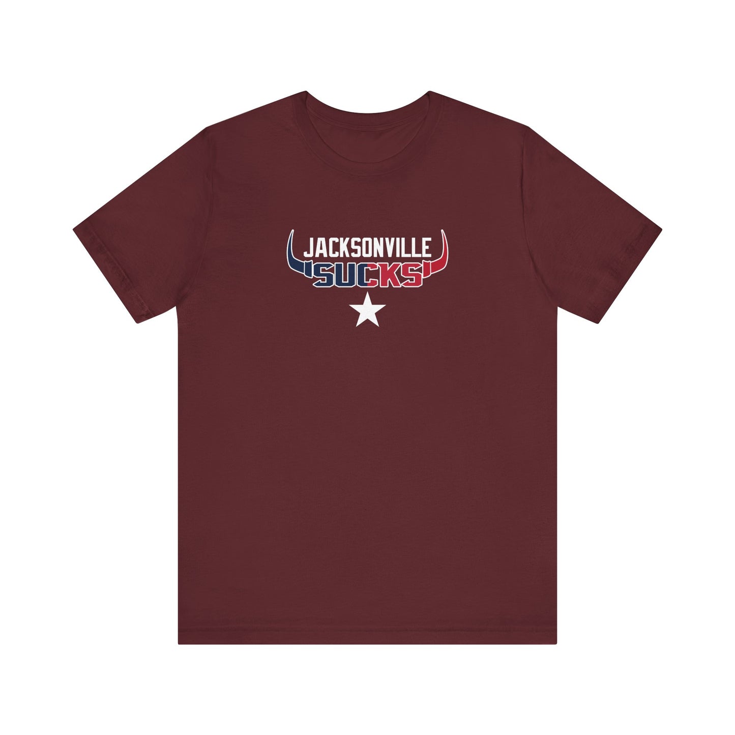 Jax Sux (for Houston fans) - Unisex Jersey Short Sleeve Tee