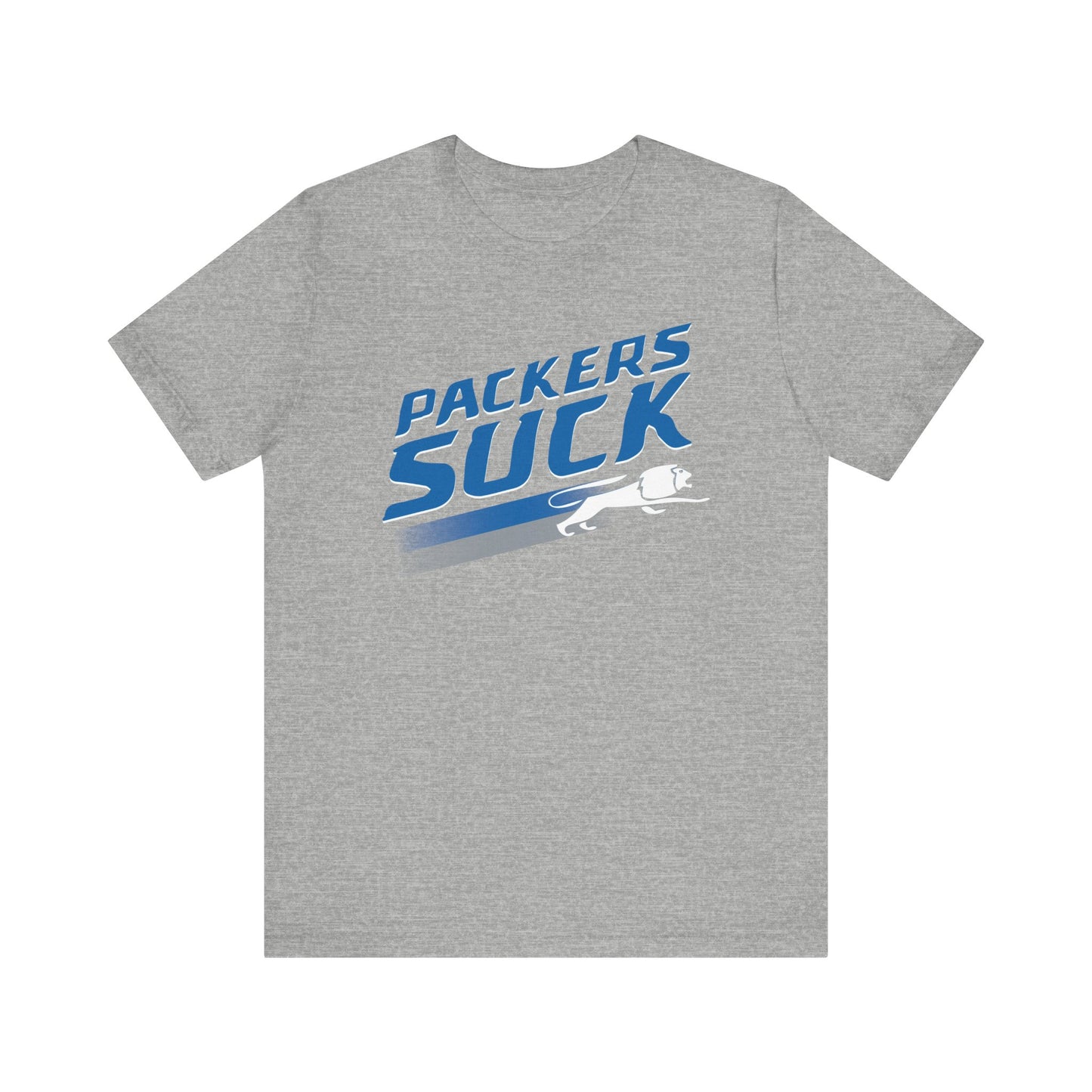 Packers Suck (for Detroit fans) - Unisex Jersey Short Sleeve Tee
