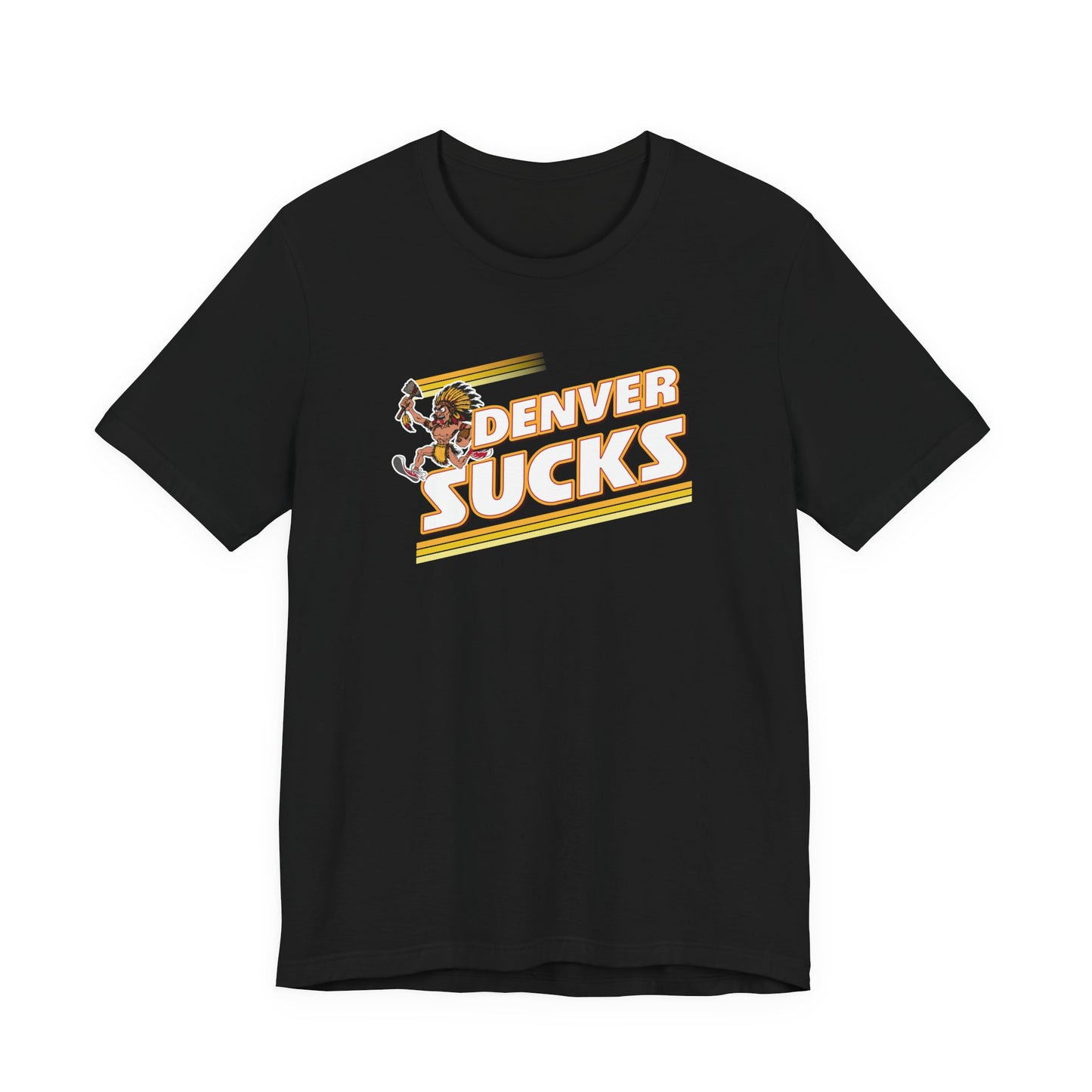 I Hate Denver (for Kansas City fans) - Unisex Jersey Short Sleeve Tee