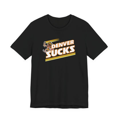 I Hate Denver (for Kansas City fans) - Unisex Jersey Short Sleeve Tee