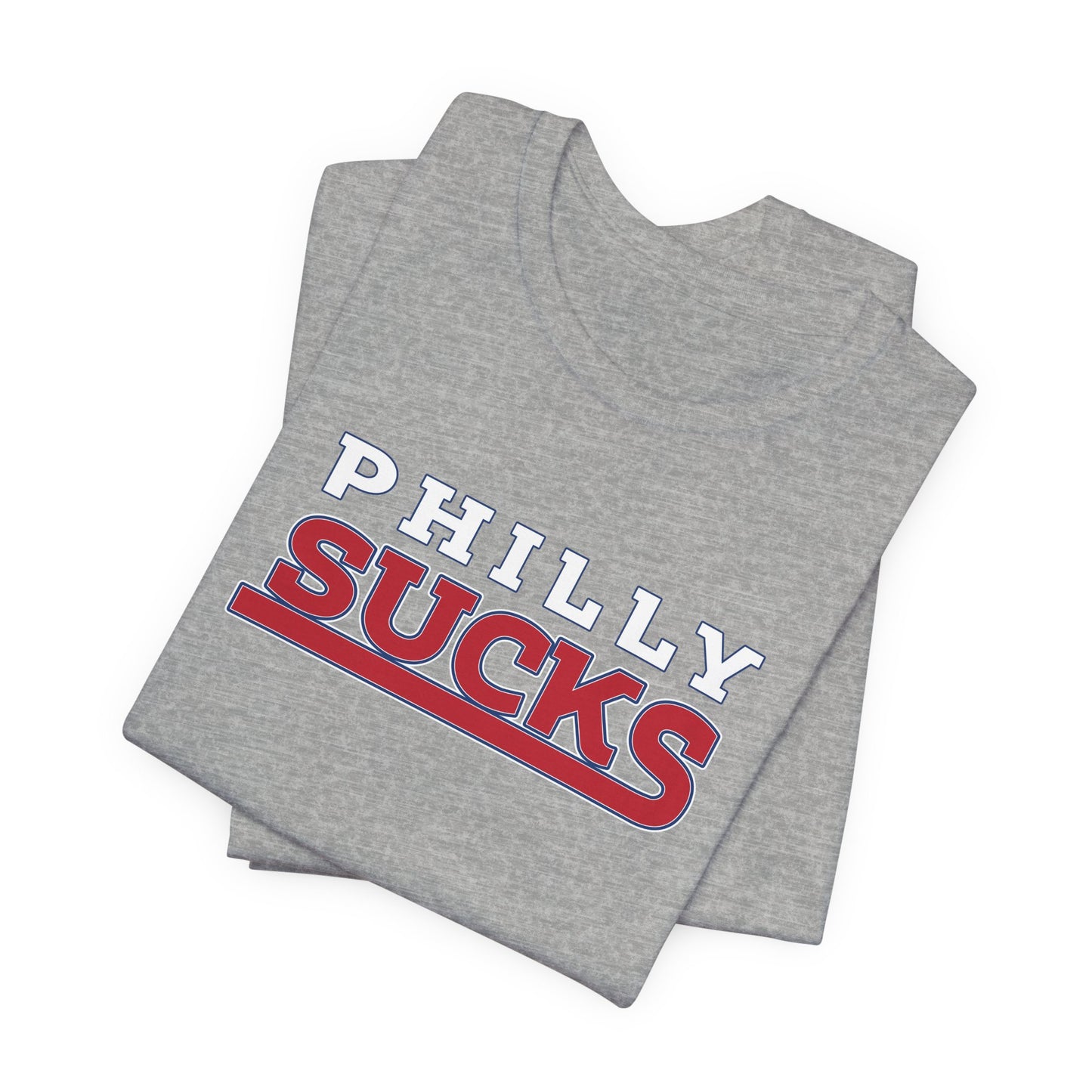 Philly Sucks (for New York fans) - Unisex Jersey Short Sleeve Tee