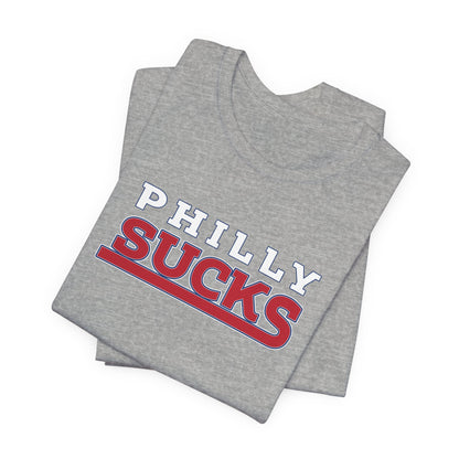 Philly Sucks (for New York fans) - Unisex Jersey Short Sleeve Tee