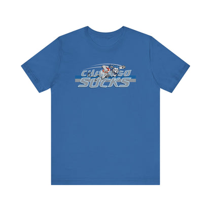Chicago Sux (for Detroit fans) - Unisex Jersey Short Sleeve Tee