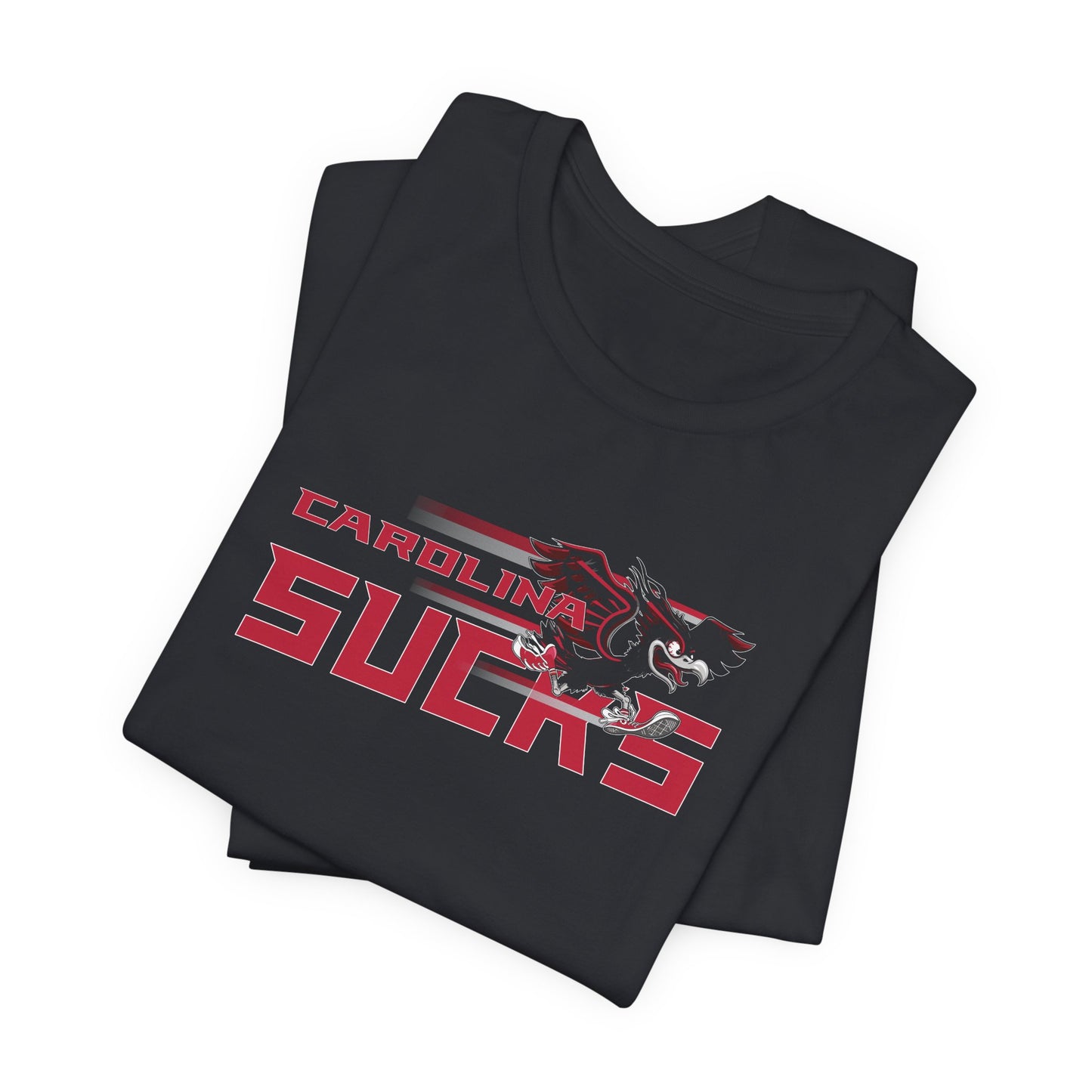 Carolina Sucks (for Atlanta fans) - Unisex Jersey Short Sleeve Tee