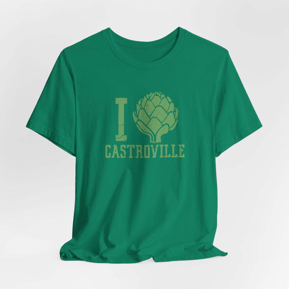 I Heartichoke Castroville (front only) - Unisex Jersey Short Sleeve Tee